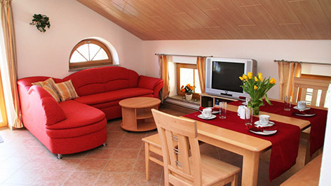 Bild Wohnbereich mit Sitzecke