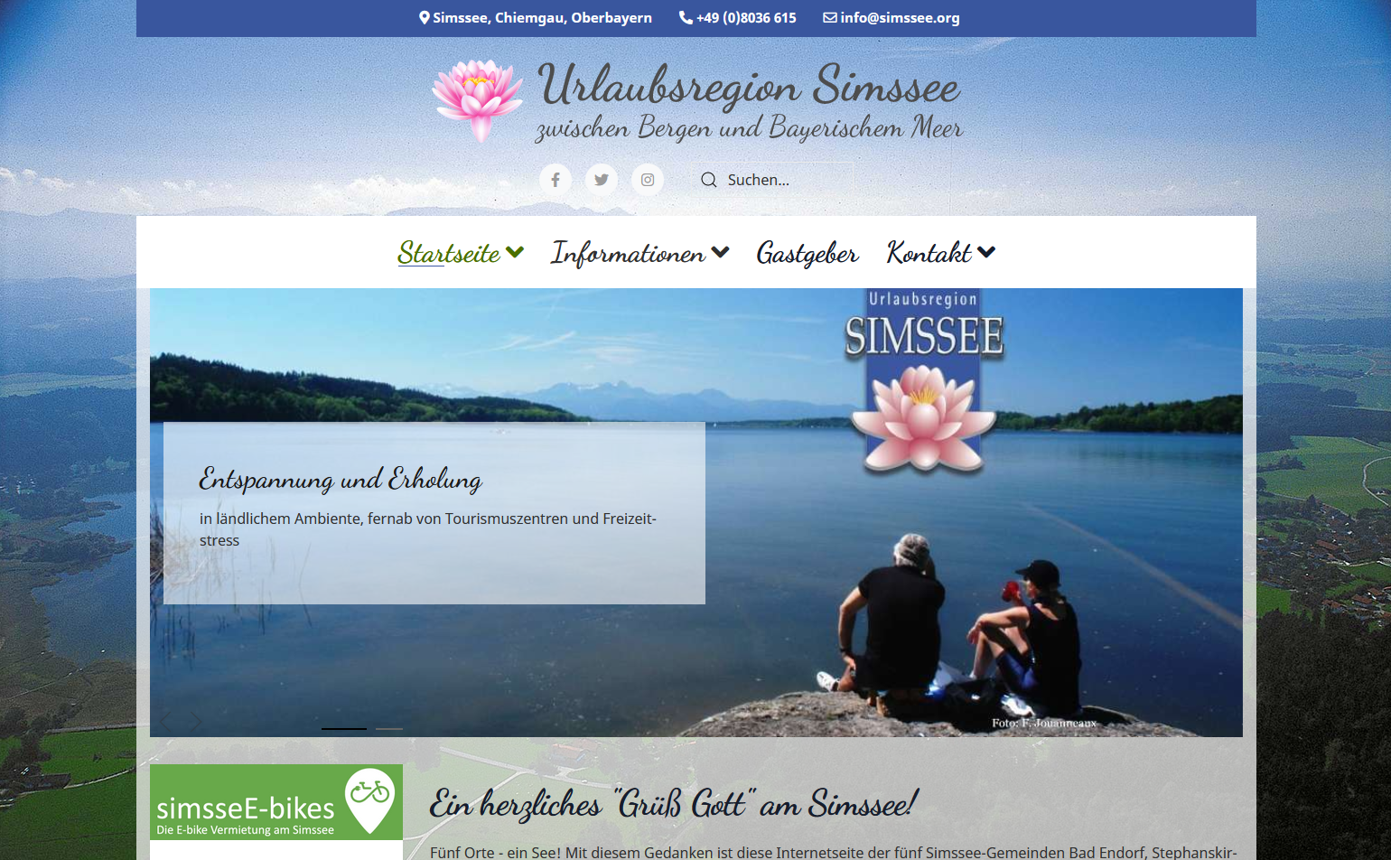 simssee.org Homepage